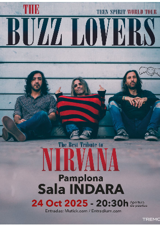 The BUZZ LOVERS en Pamplona - Tributo a NIRVANA