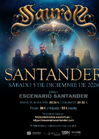 Saurom en Escenario Santander - Cantabria