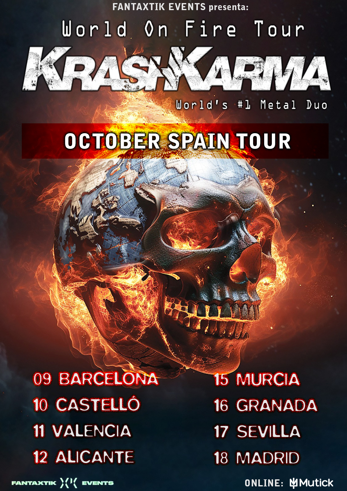 KRASHKARMA (USA) en Castellón - Mutick