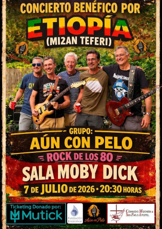 AÚN CON PELO - Concierto Benéfico EMALAIKAT en Madrid