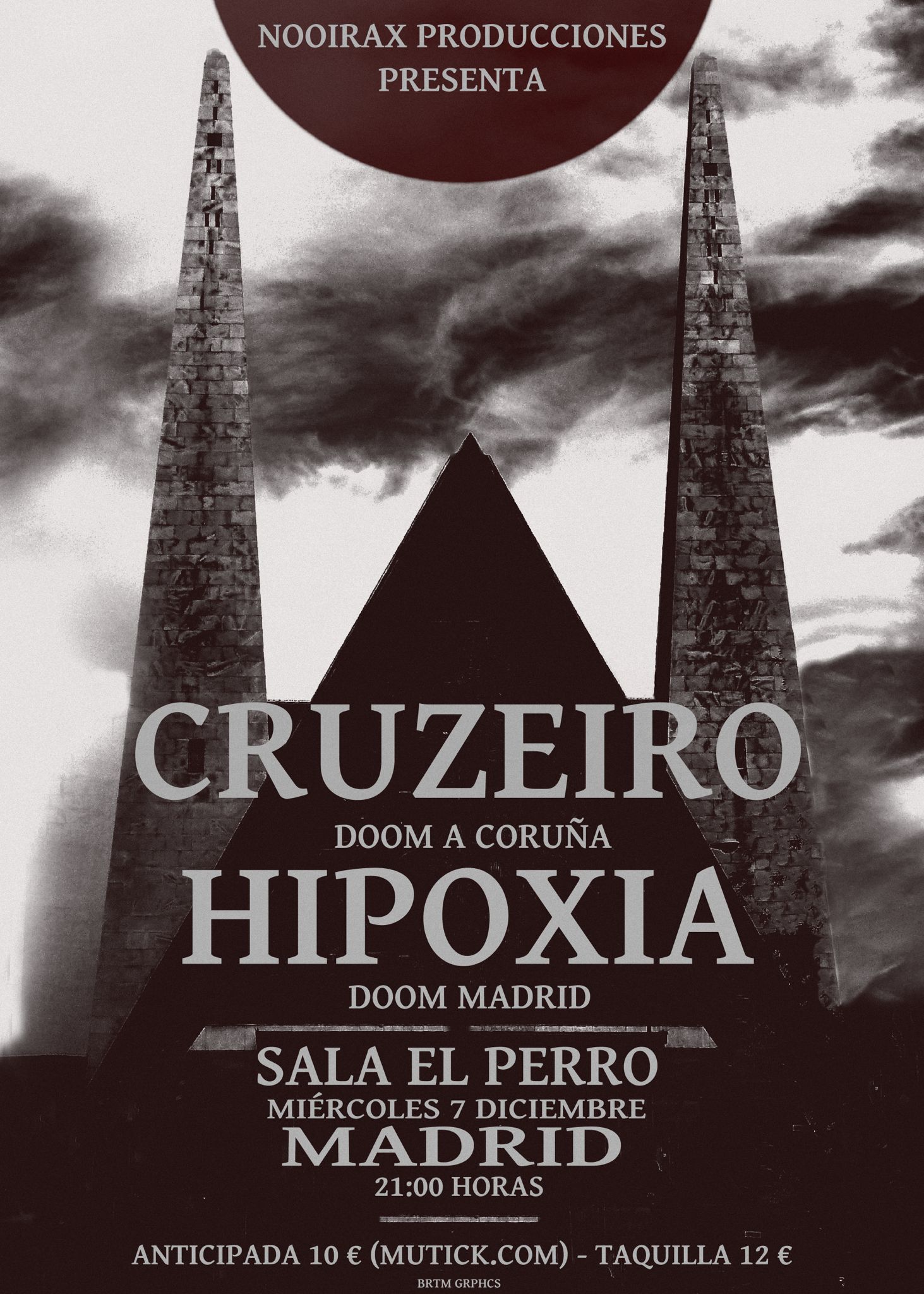 CRUZEIRO (Coruña) + HIPOXIA (Mad) en Madrid  - Mutick