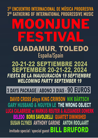 ABONO 3 DIAS / 3 DAYS PACKAGE - MoonJune Festival Guadamur 