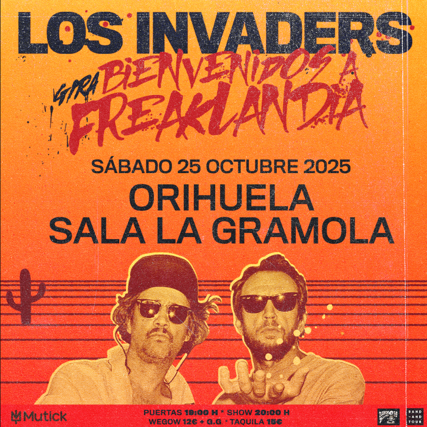 LOS INVADERS en Orihuela - Alicante - Mutick