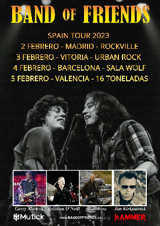 Band of Friends - La banda de Rory Gallagher en Barcelona  