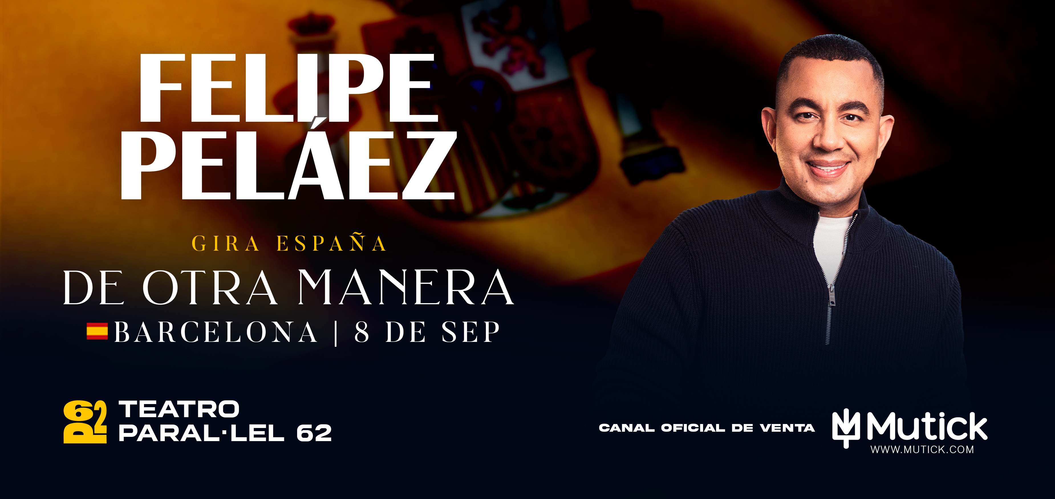 FELIPE PEL&Aacute;EZ en Barcelona - Mutick