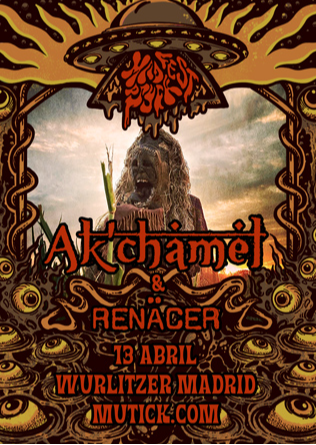 Mad Psych Fest: AK'CHAMEL + RENÄCER en Madrid