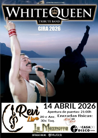 WHITE QUEEN - Tributo a Queen en Madrid