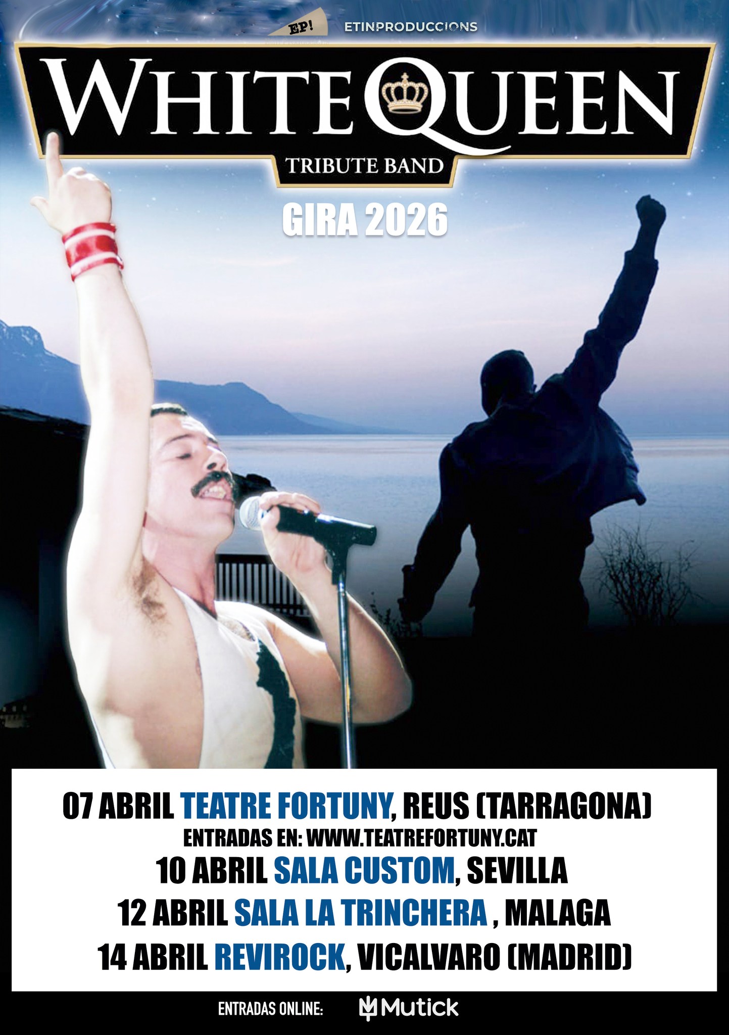 WHITE QUEEN - Tributo a Queen en Sevilla - Mutick