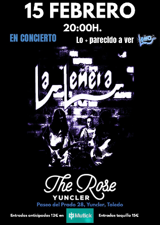 La Leñera - Tributo a Leño en The Rose Yuncler - Toledo