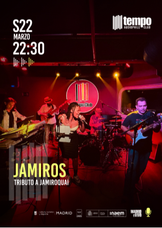 JAMIROS - Tributo a Jamiroquai en Tempo Club Madrid