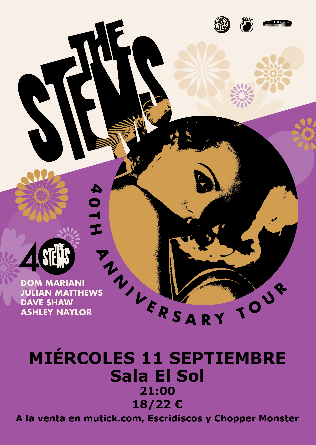 THE STEMS (Gira 40º aniversario) en Madrid