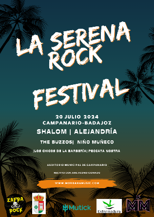 LA SERENA ROCK FESTIVAL en Badajoz