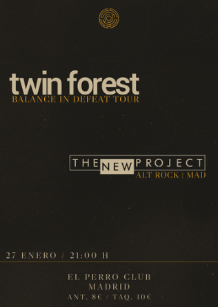 Twin Forest + The New Project en Madrid