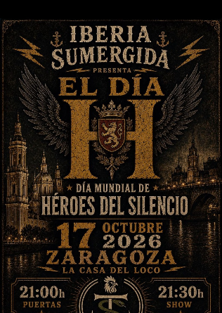 IBERIA SUMERGIDA - Tributo a Héroes del Silencio en Zaragoza