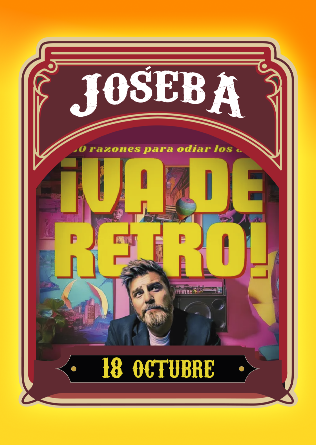 I FESTIVAL COMEDIA Monólogo Joseba en Piedrahita VA DE RETRO en Ávila