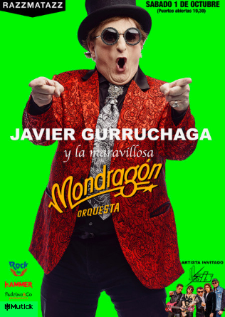 JAVIER GURRUCHAGA Y La Maravillosa Orquesta Mondragrón + 11 BIS en Barcelona