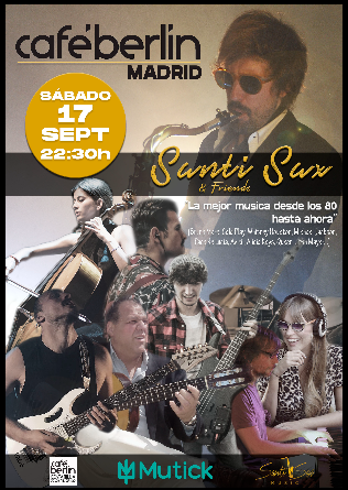 Santi Sax & Friends en Madrid