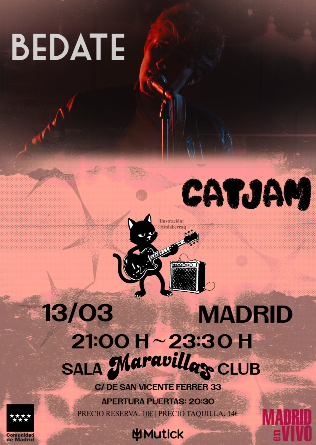 Bedate + Catjam en Madrid