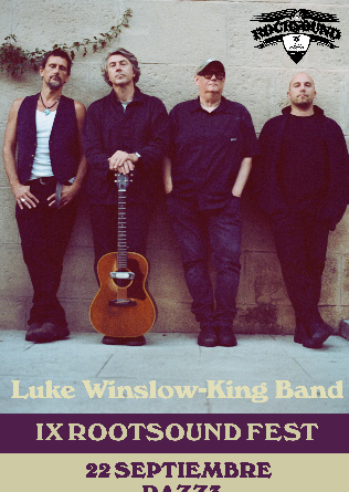 LUKE WINSLOW-KING BAND (USA) en Barcelona (ROOTSOUND FEST)