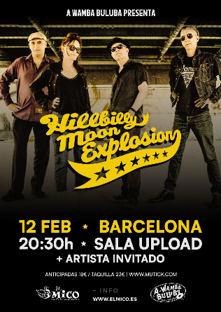 The Hillbilly Moon Explosion en Barcelona - DANA