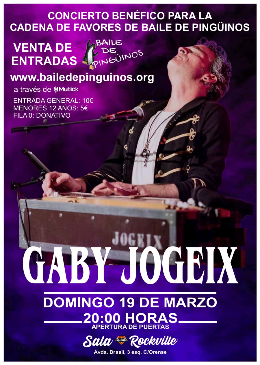 GABY JOGEIX en Madrid - Concierto Benéfico  - Mutick