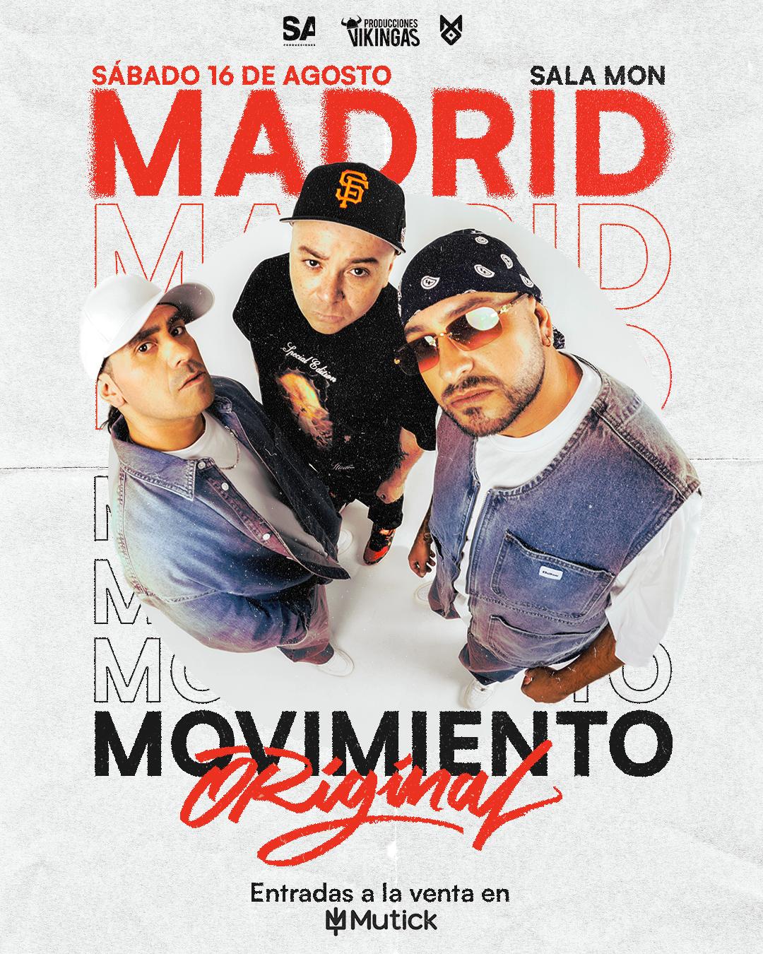 MOVIMIENTO ORIGINAL en Madrid - Mutick