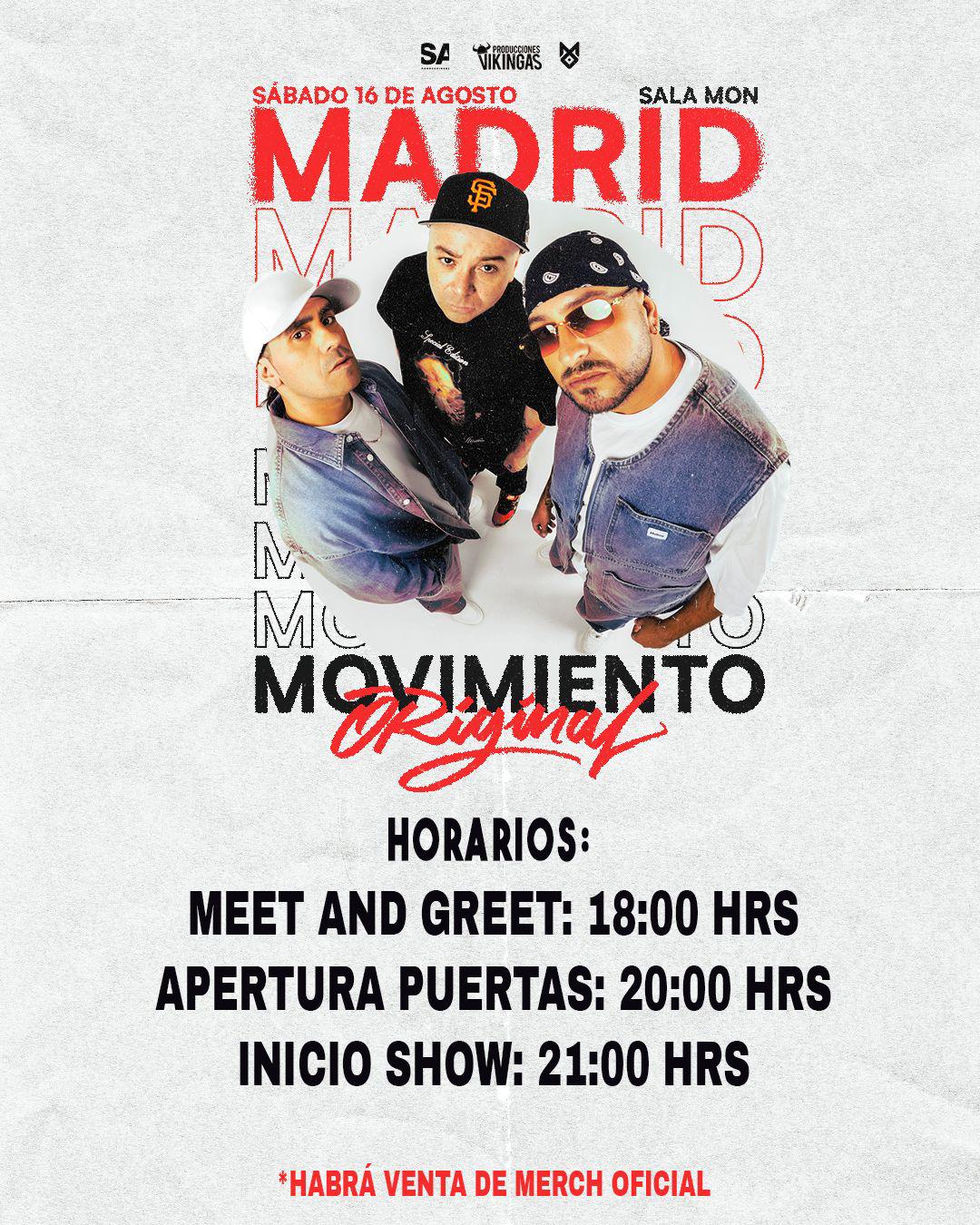 MOVIMIENTO ORIGINAL en Madrid - Mutick