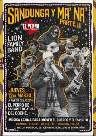 LION FAMILY BAND - El Perro Club - Madrid