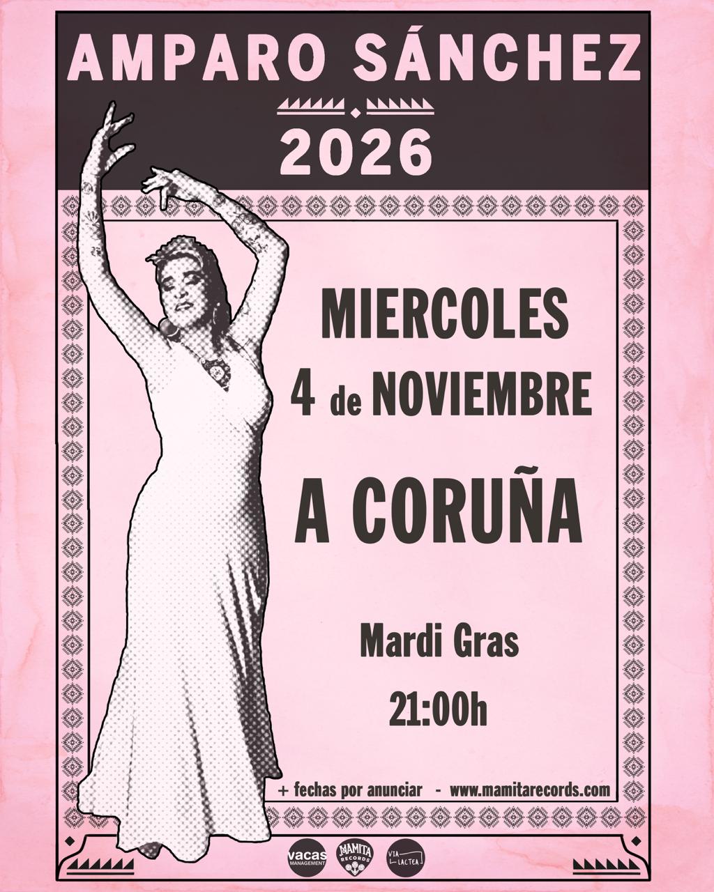 AMPARO SANCHEZ en A Coru&ntilde;a - concierto ac&uacute;stico - Mutick
