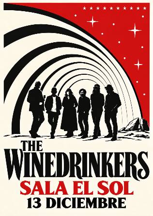10º Aniversario - Gredos Vivo - The Winedrinkers en Madrid - Mutick
