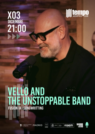 Vello And The Unstoppable Band en Tempo Club Madrid