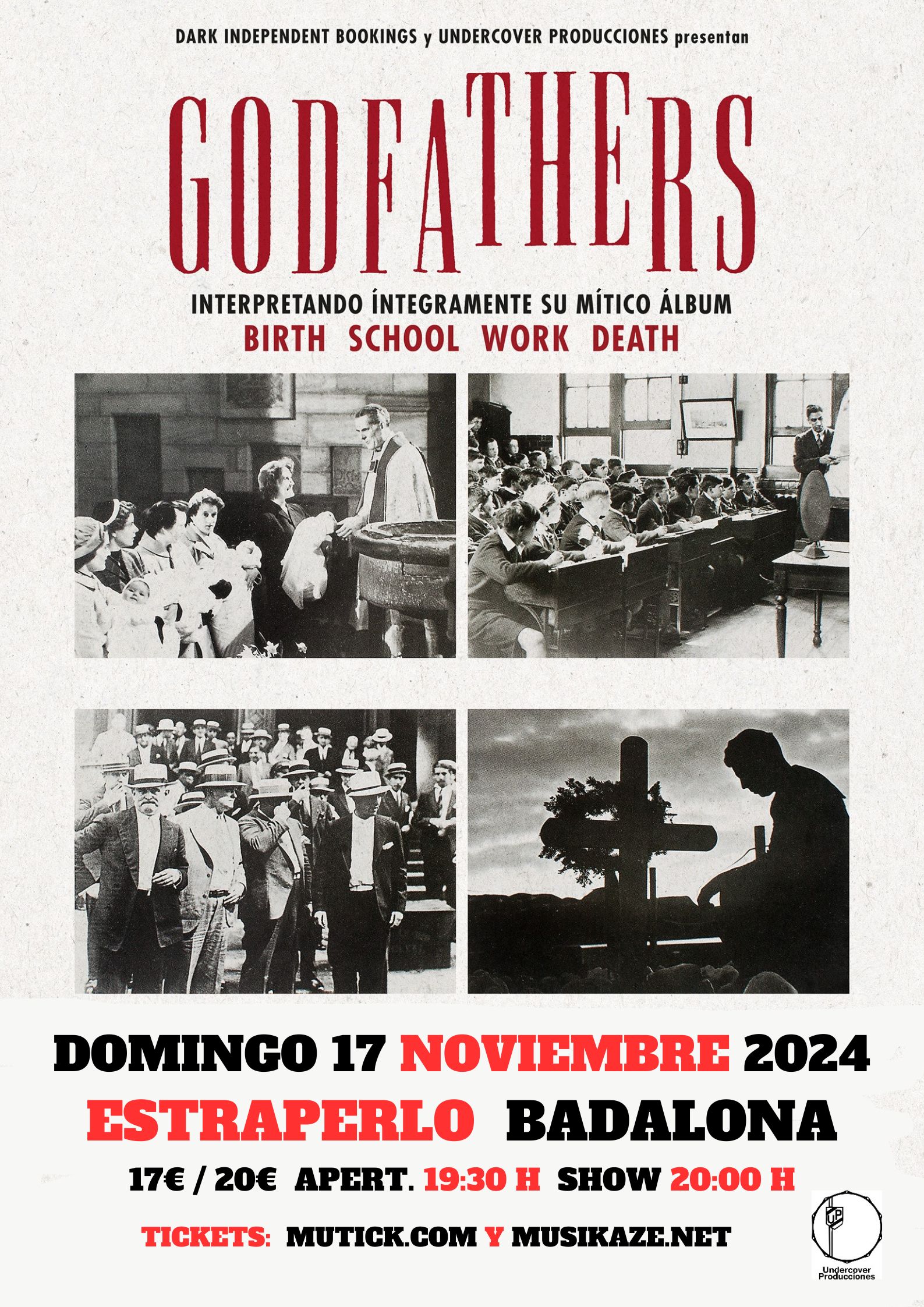 The GODFATHERS (UK) en Badalona - Mutick