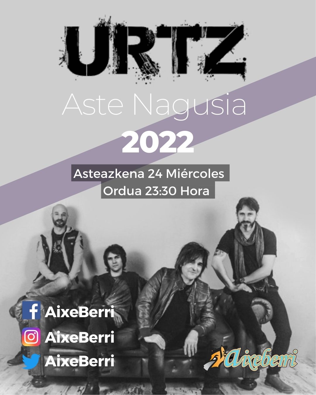 URTZ - Txosna Aixeberri Konpartsa Aste Nagusia Bilbao - Mutick