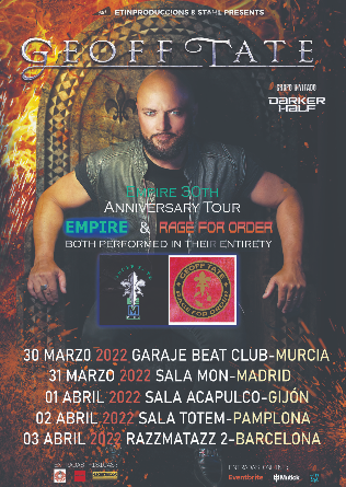 GEOFF TATE en Murcia