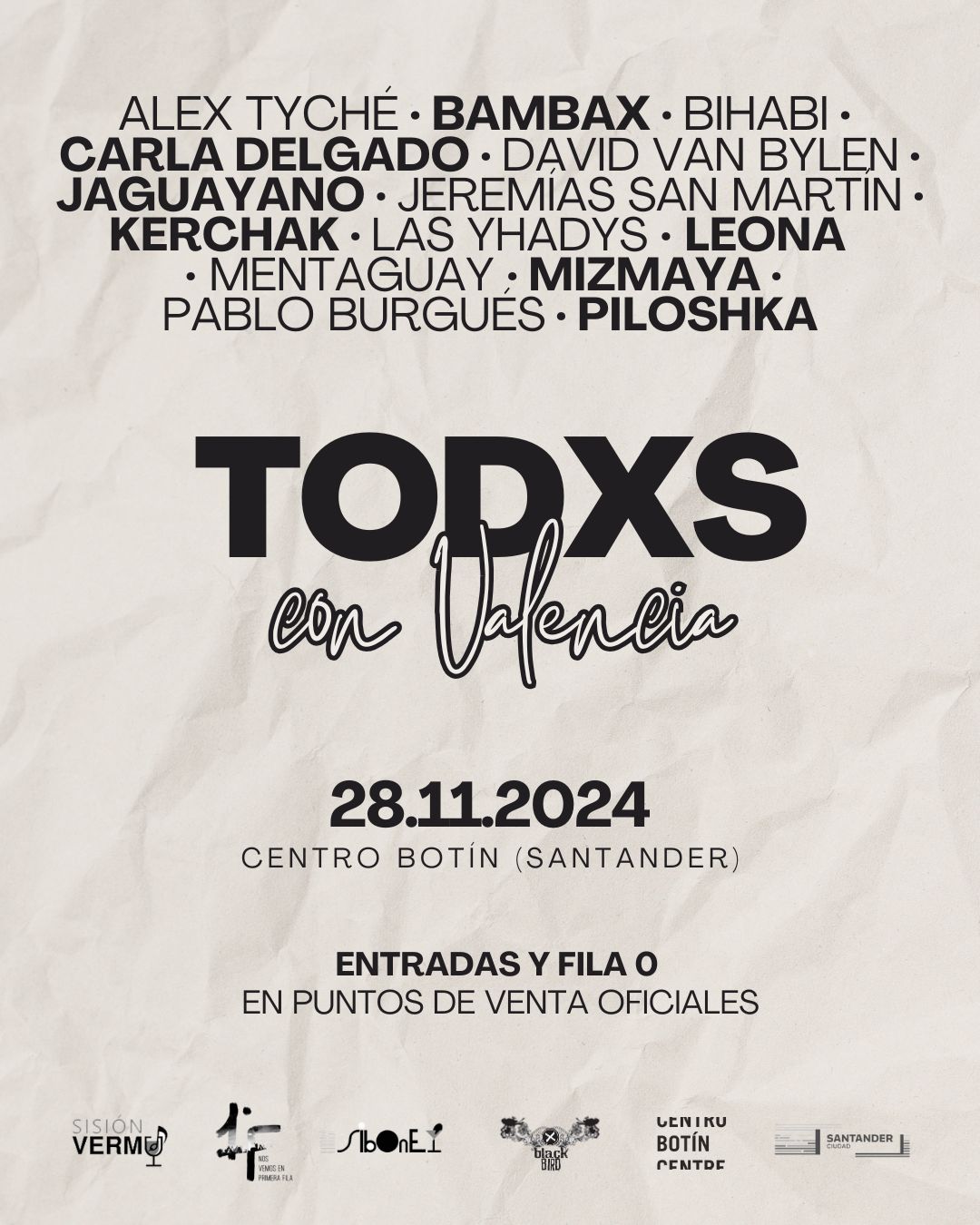 TODXS CON VALENCIA - en Santander - DANA - Mutick