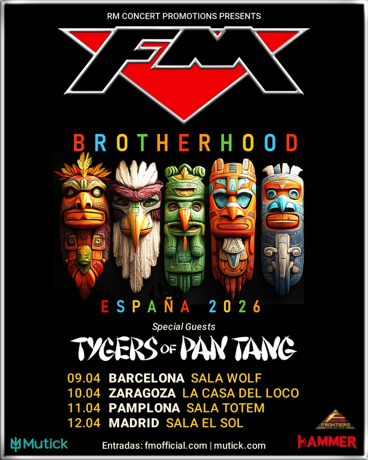 FM + Tygers of Pan Tang en Barcelona - Mutick