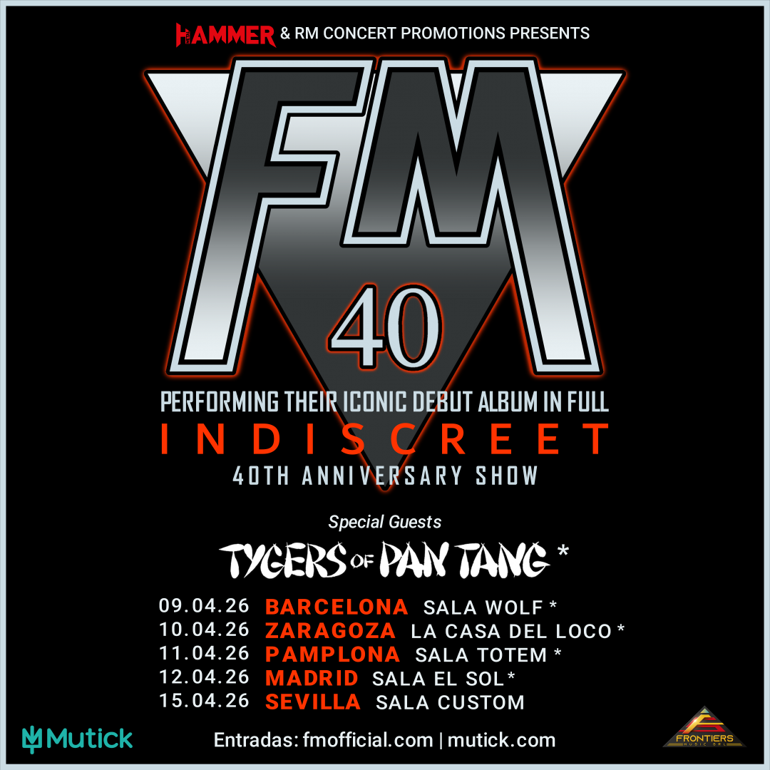 FM (UK) + Tygers of Pan Tang en Barcelona  - Mutick
