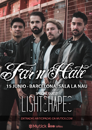 Far'n'Hate + Lightshapes en Barcelona