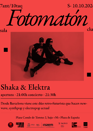 SHAKA & ELEKTRA en Madrid