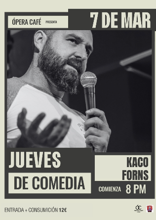 Noche de Comedia con Kaco Forns en Oviedo 