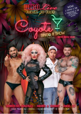 COYOTE BINGO & SHOW! - 30 JULIO 2026