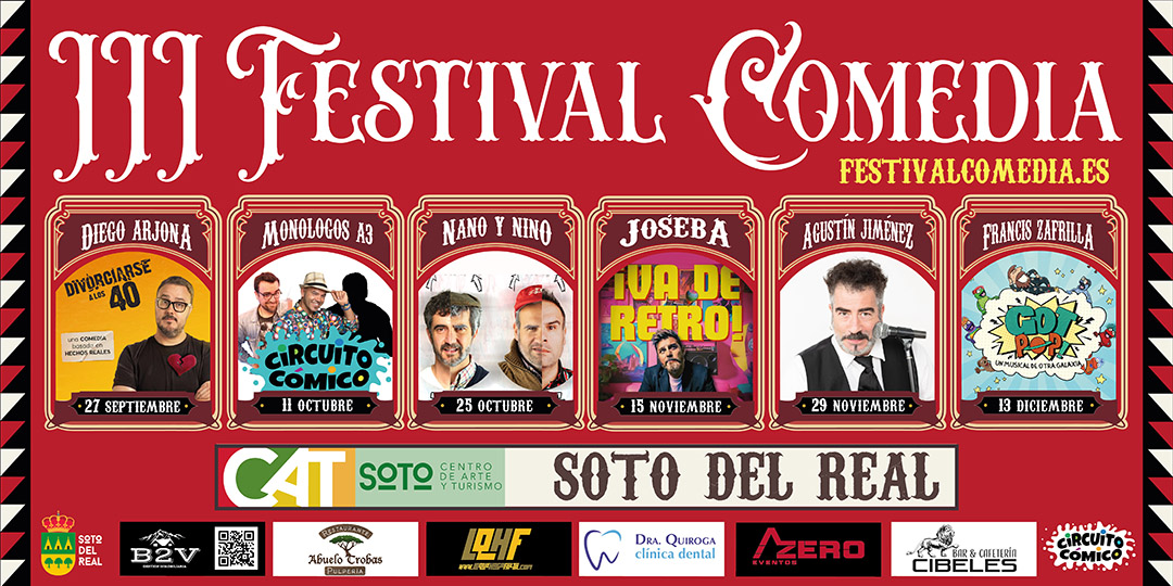 Humor A3 en el CAT - III Festival Comedia Soto del Real - Mutick