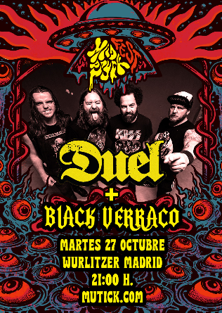 Mad Psych Fest: DUEL + BLACK VERRACO en Madrid