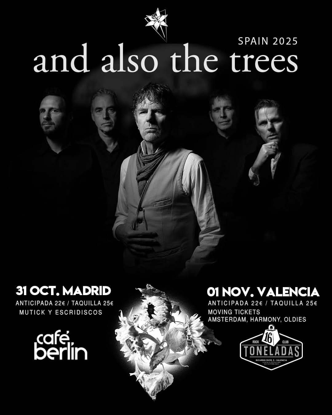 And Also The Trees (UK) en Madrid 2025 - Mutick