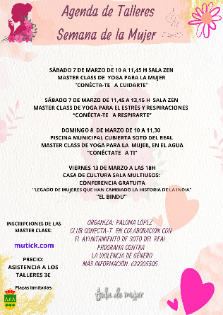 MASTERCLASS YOGA PARA LA MUJER: CONECTA TE A CUIDARTE - Soto del Real