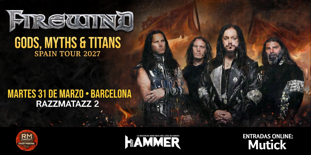 FIREWIND en Barcelona