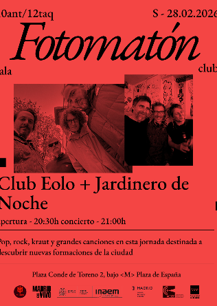 CLUB EOLO + JARDINERO DE NOCHE en Madrid