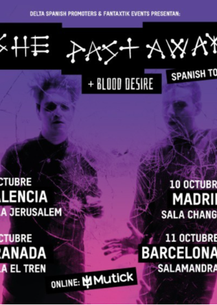 SHE PAST AWAY + Blood Desire en Madrid