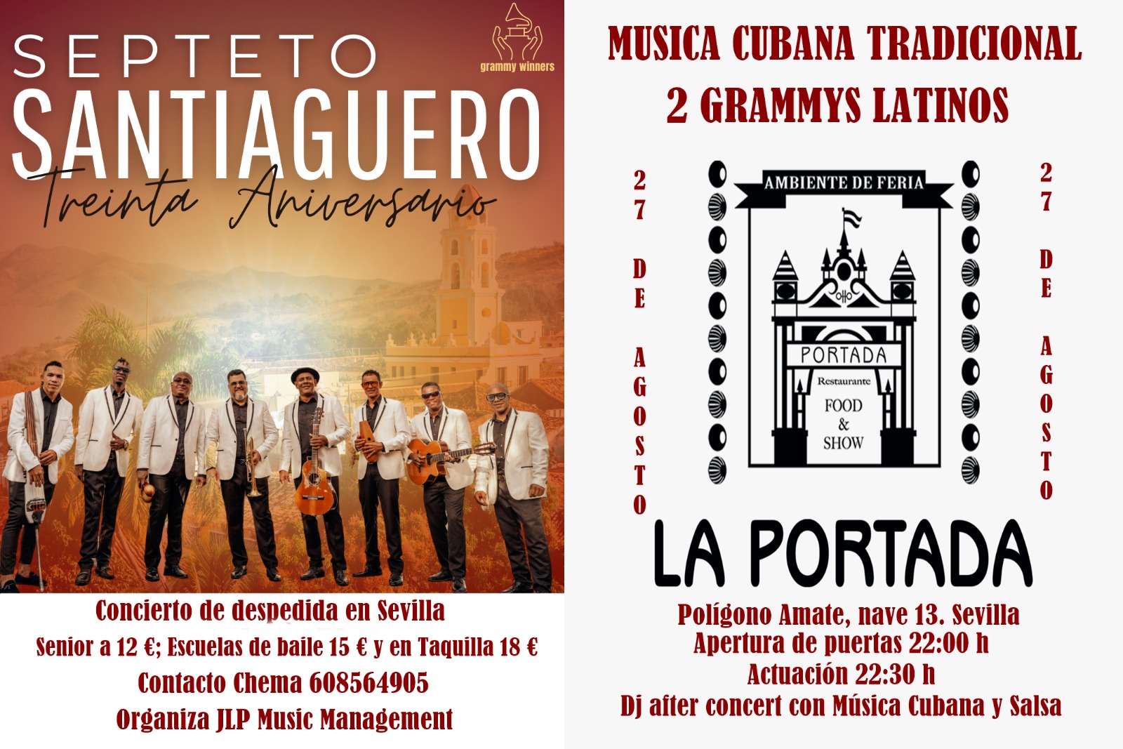 SEPTETO SANTIAGUERO en Sevilla - Mutick