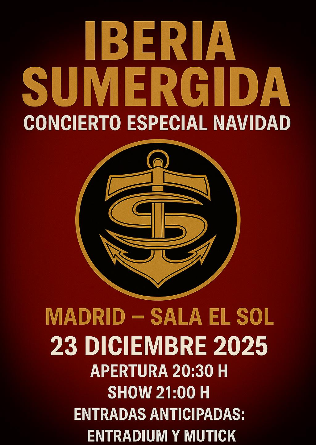 IBERIA SUMERGIDA - Tributo a Héroes del Silencio en Madrid - Especial Navidad